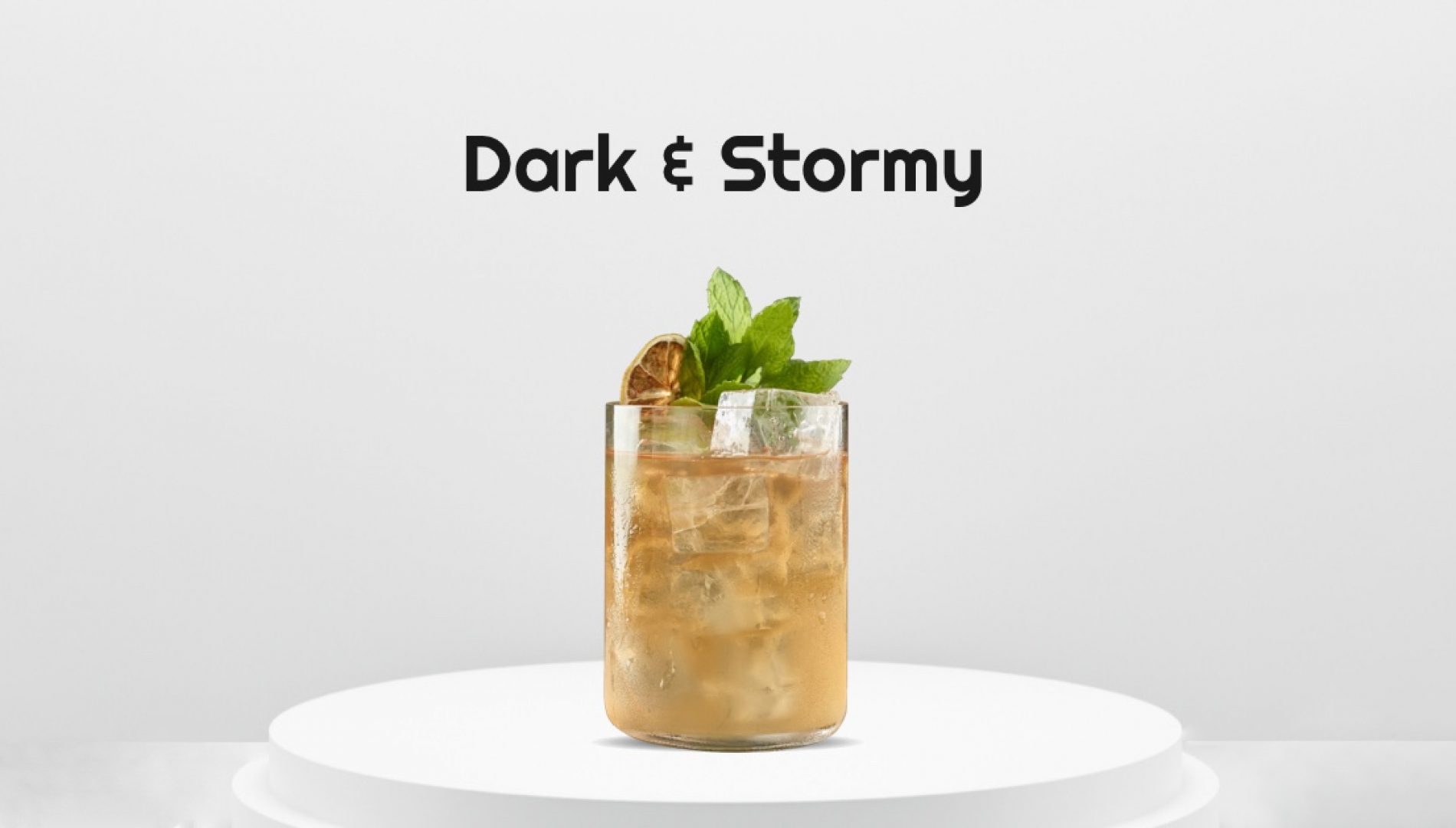 Craftails cocktails I De Dark & Stormy