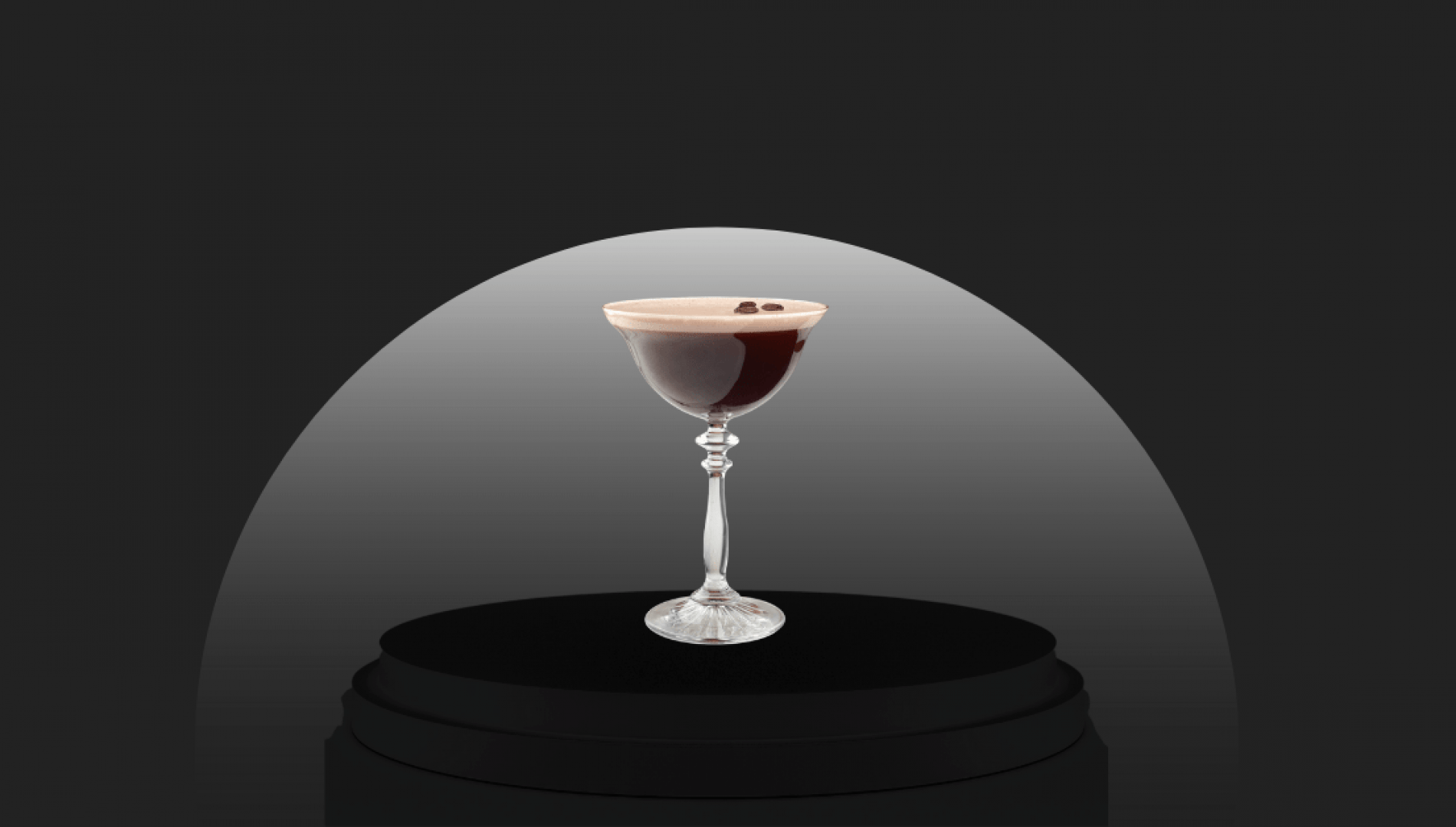 Le Martini Espresso Framboise, une boisson idéale pour démarrer la soirée.