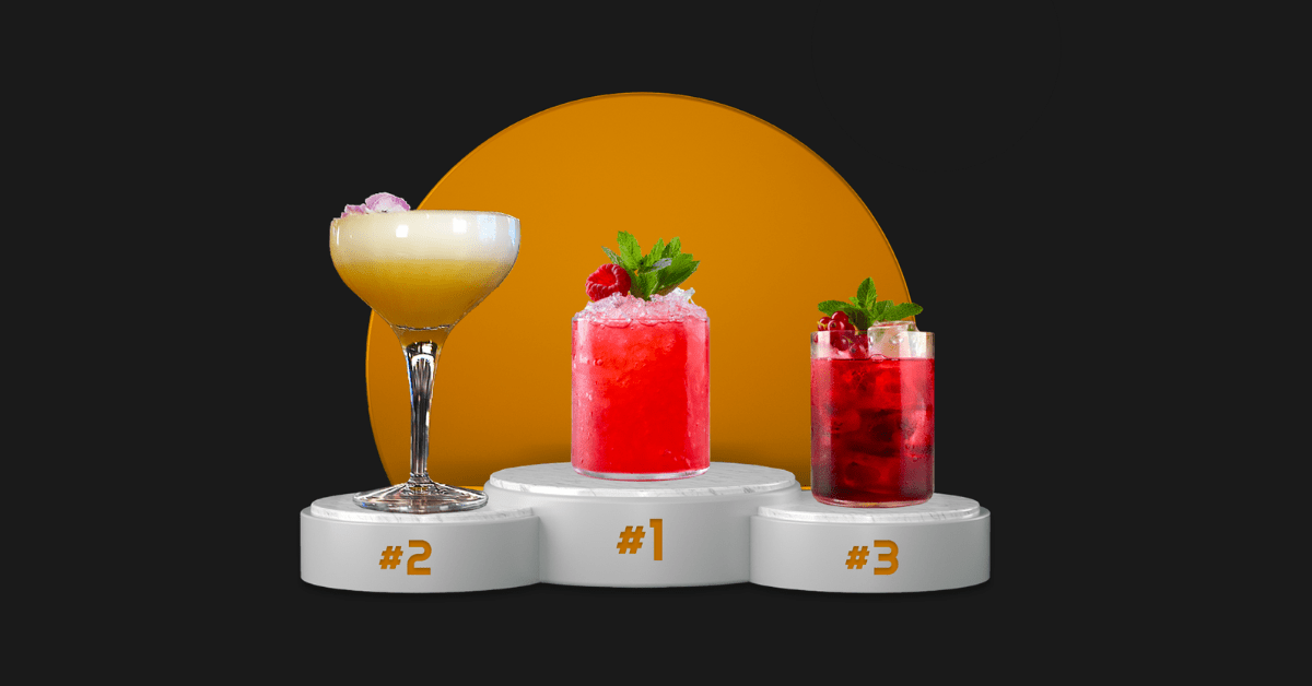 Craftails Blog | Top 3 des cocktails préférés : pornstar martini, ambriosa, lazy red cheeks Punch